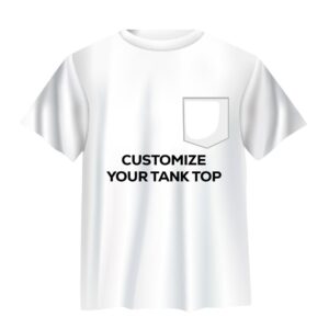 Customized Own Men's T-shirt With Pocket